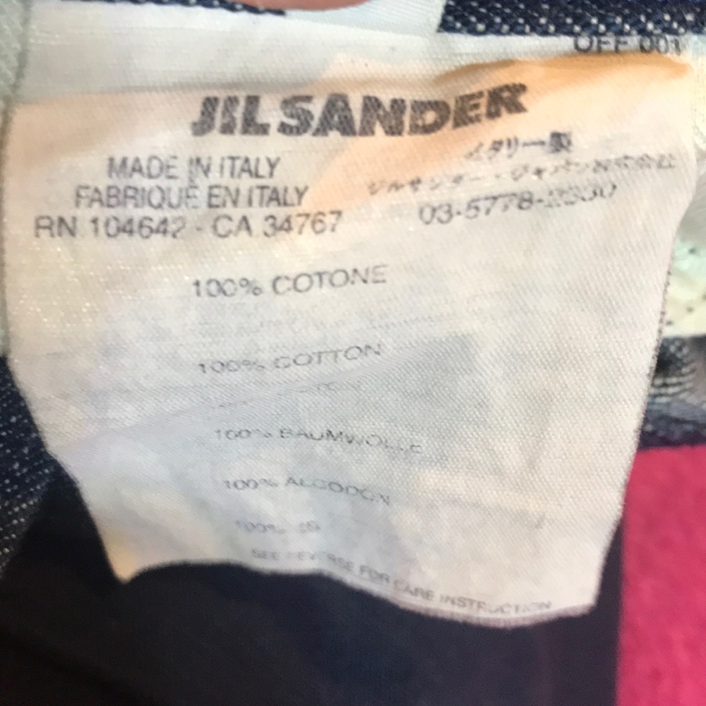 JIL SANDER jeans size 32 - Picture 9 of 9